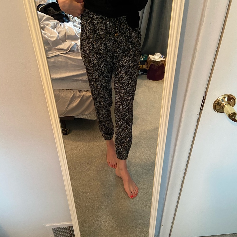 Patterned Rayon Pants - Picture 2 of 3